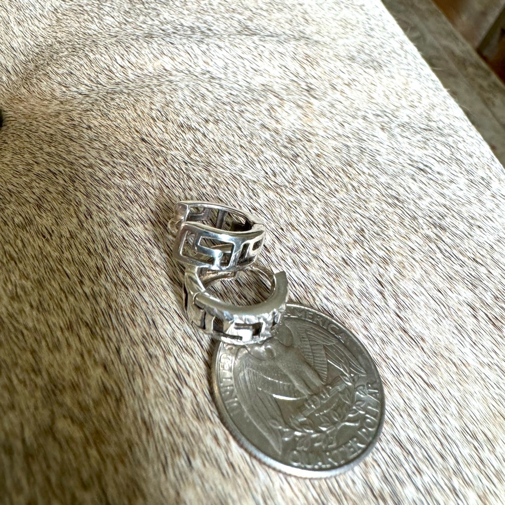 Sterling silver earrings